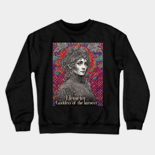 Demeter Goddess of the harvest Crewneck Sweatshirt